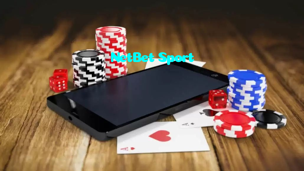 NetBet Sport casino presented on mobile device in Pakistan with slots and live games